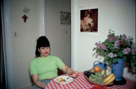 Nan Goldin, ‘Gina at Bruce dinner party’, 1991