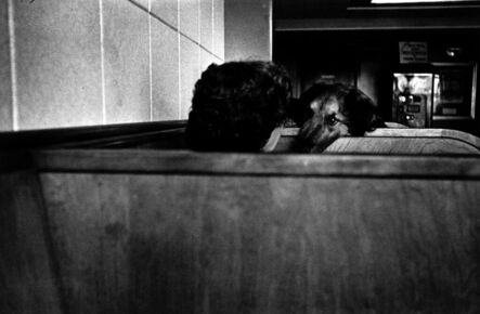 Elliott Erwitt, ‘New York City (Dog in booth)’, 1953