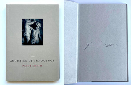 Patti Smith, ‘Auguries of Innocence (Hand signed poetry book)’, 2005