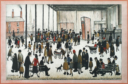 Laurence Stephen Lowry, ‘Punch and Judy’, ca. 1948