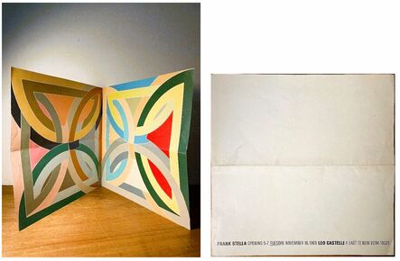 Frank Stella, ‘"Frank Stella Opening", 1969 Exhibition Poster/Invitation, Leo Castelli Gallery NYC’, 1969