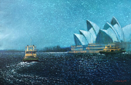 David Hinchliffe, ‘The Sydney Harbour Ferry’, 2019