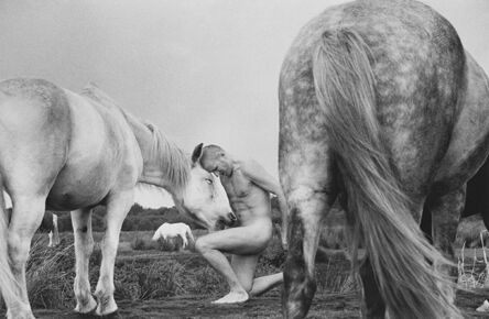 Oleg Kulik, ‘Horses of Bretagne (series of 12 photos)’, 1998