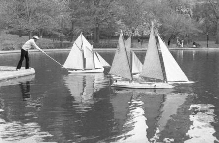 Martha Cooper, ‘Model Sailboating on Central Park’s Conservatory Water’, 1978