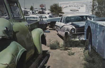 John Salt, ‘Albuquerque Wreck Yard’, 1972