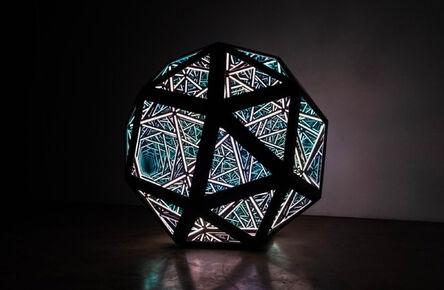 Anthony James, ‘60 " Snub Cube (Solar Black)’, 2022