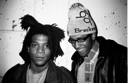 Christopher Makos, ‘Jean Michel Basquiat and Toxic’, 1983