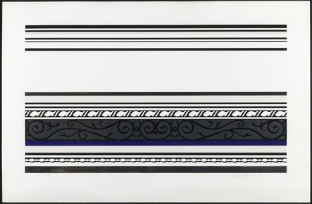 Roy Lichtenstein, ‘Entablature IX (Corlett 146)’, 1976