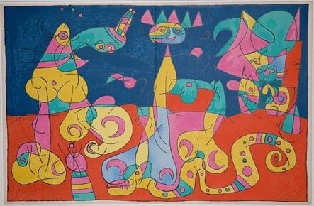 Joan Miró, ‘IV. Ubu Roi: La Revue’, 1966