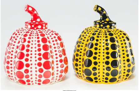 Yayoi Kusama, ‘Red and Yellow Pumpkin (two works)’, 2013