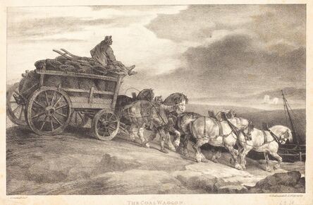 Théodore Géricault, ‘The Coal Waggon’, 1821