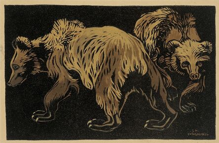 Ludwig Heinrich Jungnickel, ‘Ten Prints from "Die Mappe" German Painter- and Upholstererjournal’, 1906