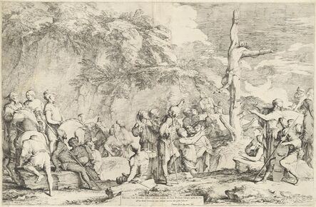 Salvator Rosa, ‘The Crucifixion of Polycrates’, ca. 1662