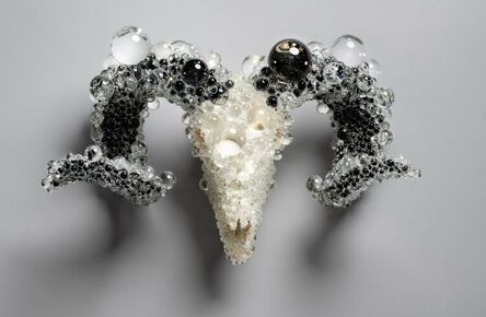 Kohei Nawa, ‘PixCell-Ram Skull’, 2020