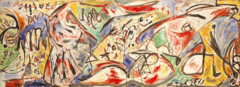 Jackson Pollock, ‘The Water Bull’, 1946, Painting, Kunstmuseum Basel