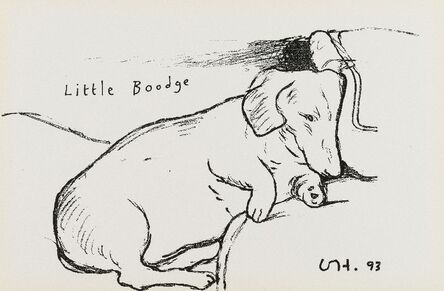 David Hockney, ‘Little Boodge’, 1993