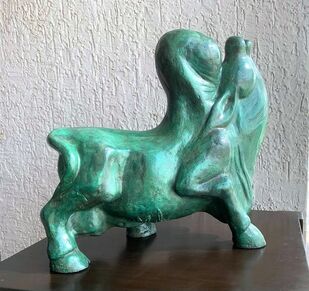 B Vithal, ‘Bull, Bronze, Figurative by Modern Artist B. Vithal’, 1975-1990