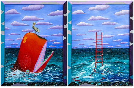 Craig Kucia, ‘Untitled (Whale and Ladder)’, 2021