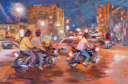 Mohamed Abla, ‘Motorcycles III’, 2022