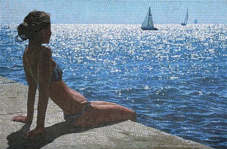 Anatoly Gankevich, ‘Girl on the Pier’, 2008