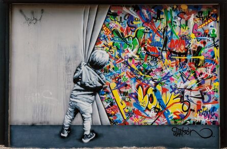 Martin Whatson, ‘Behind the Curtain (Wynwood Walls Edition)’, 2018