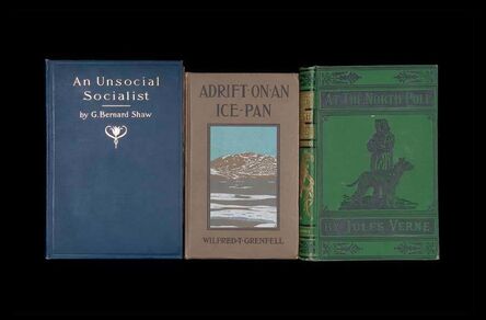 Nina Katchadourian, ‘"An Unsocial Socialist" from "Once Upon a Time in Delaware/In Quest of the Perfect Book" ("Sorted Books" project, 1993--ongoing)’, 2012