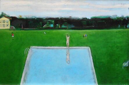 Sopho Chkhikvadze, ‘Green Swimming Pool’, 2017