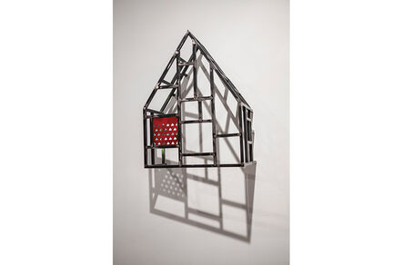Tom Fruin, ‘HOUSE SKETCH WITH LASER CUT-PANEL’, 2013