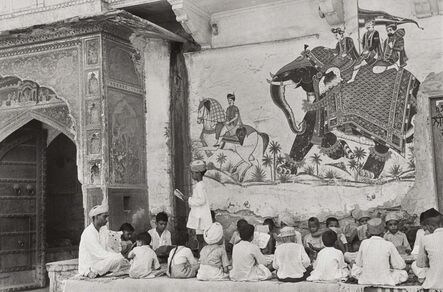 Henri Cartier-Bresson, ‘Pavement School, Jaipur, India’, 1948