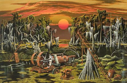 John Rogers Cox, ‘Swamp’, 1969