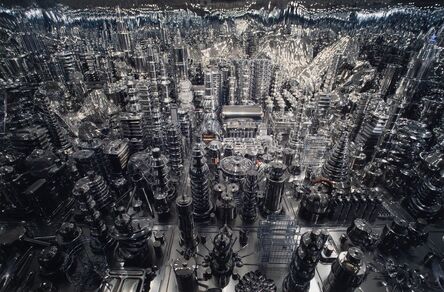 Zhan Wang 展望, ‘Urban Landscape - Chicago’, 2005