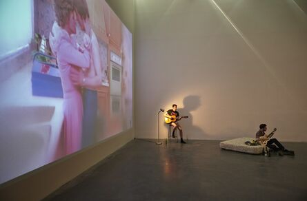 Ragnar Kjartansson, ‘Installation view, "Ragnar Kjartansson: Me, My Mother, My Father, and I,” New Museum, 2014’