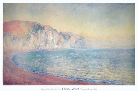 Claude Monet, ‘Falaises a Pourville, Soleil Levant’, 1992