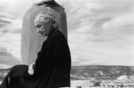 John Loengard, ‘Georgia O´Keeffe on Her Roof, New Mexico’, 1967