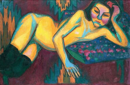Sonia Delaunay, ‘Yellow Nude’, 1908