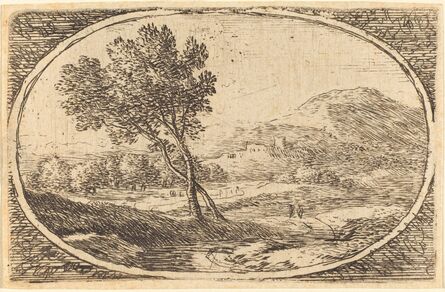 Herman van Swanevelt, ‘A Landscape with a Great Tree’