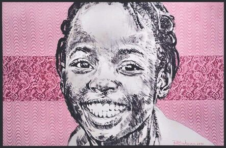 Bambo Sibiya, ‘Pink Portrait’, 2020