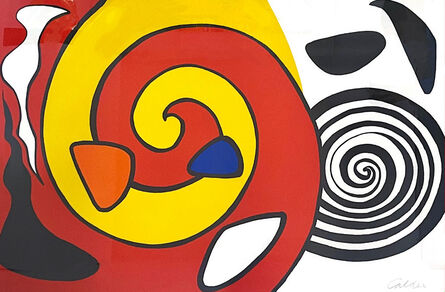 Alexander Calder, ‘Spirals and Forms’, 1965