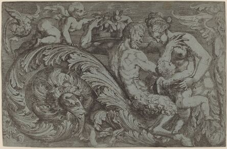 Angelo Falconetto, ‘Decorative Panel with Mythological Figures’, 1555/1565