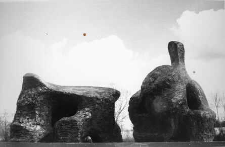Henry Moore, ‘Two Piece Reclining Figure No. II’, 1960