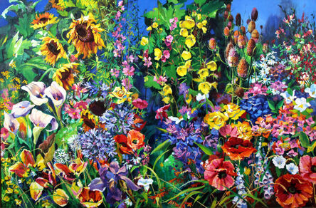 Kenneth Webb, ‘Flowers in the Garden’, 2022