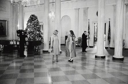 Diana Walker, ‘Hillary and Chelsea Clinton, State Floor, the White House’, 1997