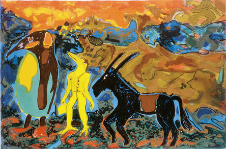Alfred Klinkan, ‘"Of horse II"’, 1982