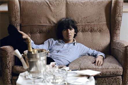 Jean-Marie Périer, ‘George Harrison, George V hotel, Paris, May 1965 ’