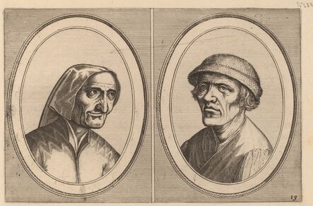 Johannes and Lucas van Doetechum after Pieter Bruegel the Elder, ‘"Maey Veeghde-pot" and "Pannetje Vet"’, ca. 1564/1565