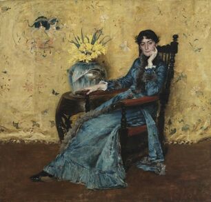 William Merritt Chase, ‘Portrait of Dora Wheeler’, 1882-1883