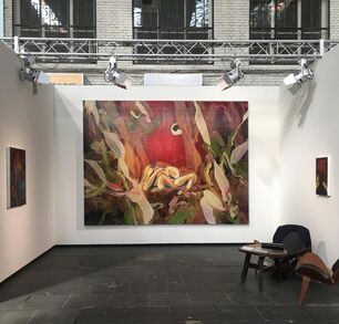 Galerie Zink at art berlin 2018, installation view