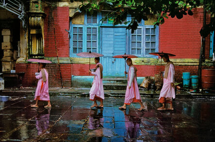 Steve McCurry, ‘Procession of Nuns, Rangoon, Burma’, 1994