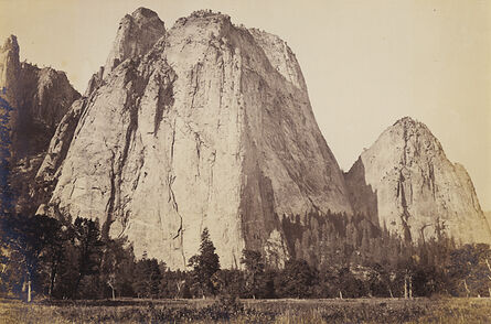 Carleton E. Watkins, ‘Cathedral Rock, 2600', Yosemite’, ca. 1867