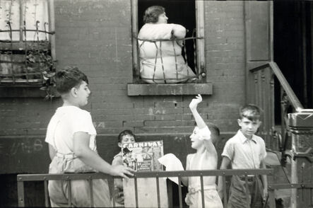 Walker Evans, ‘Untitled, Boys with woman in window’, c. 1935